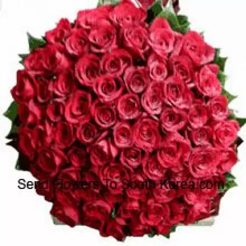 Mazzo di 100 Rose Rosse